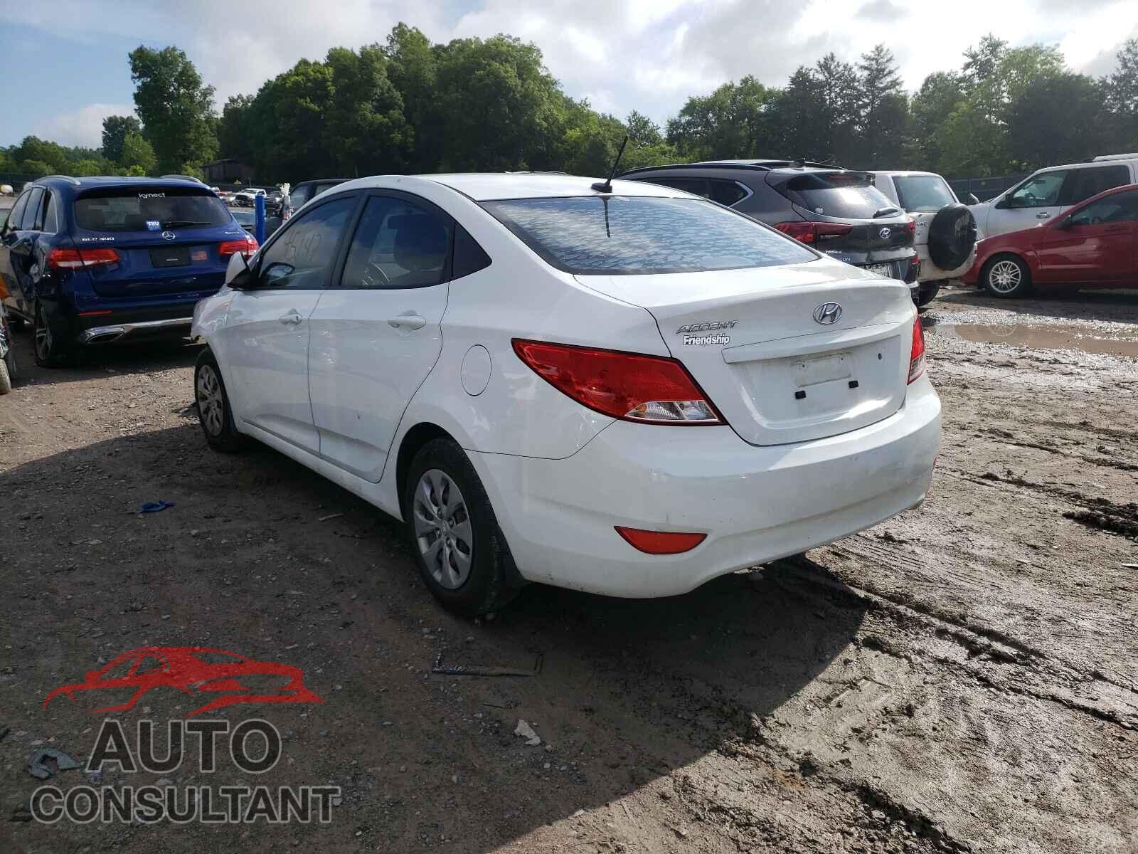 HYUNDAI ACCENT 2016 - KMHCT4AE4GU048945