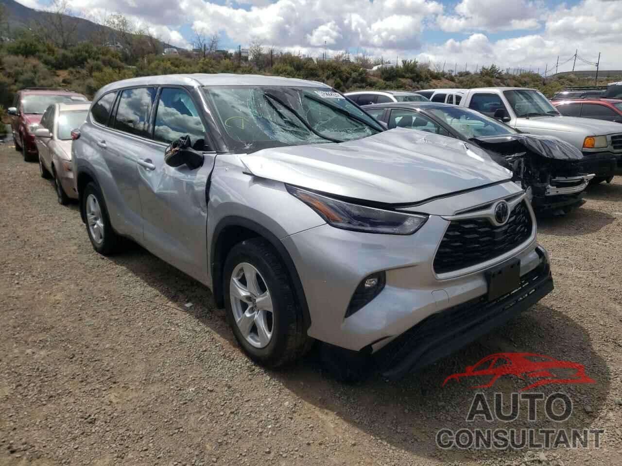 TOYOTA HIGHLANDER 2021 - 5TDBZRBH6MS545788