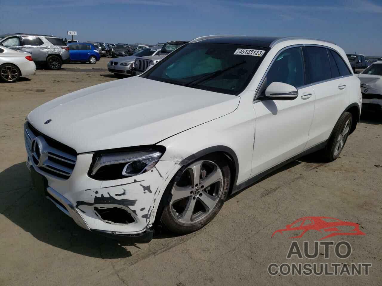 MERCEDES-BENZ GLC-CLASS 2019 - WDC0G4JB6KF631204