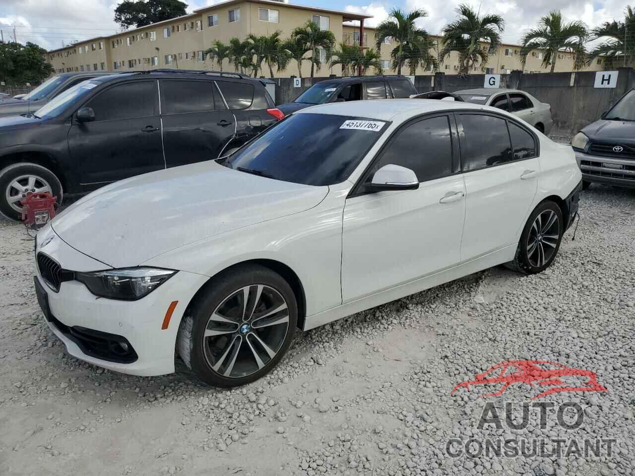 BMW 3 SERIES 2018 - WBA8B9C59JAE21946