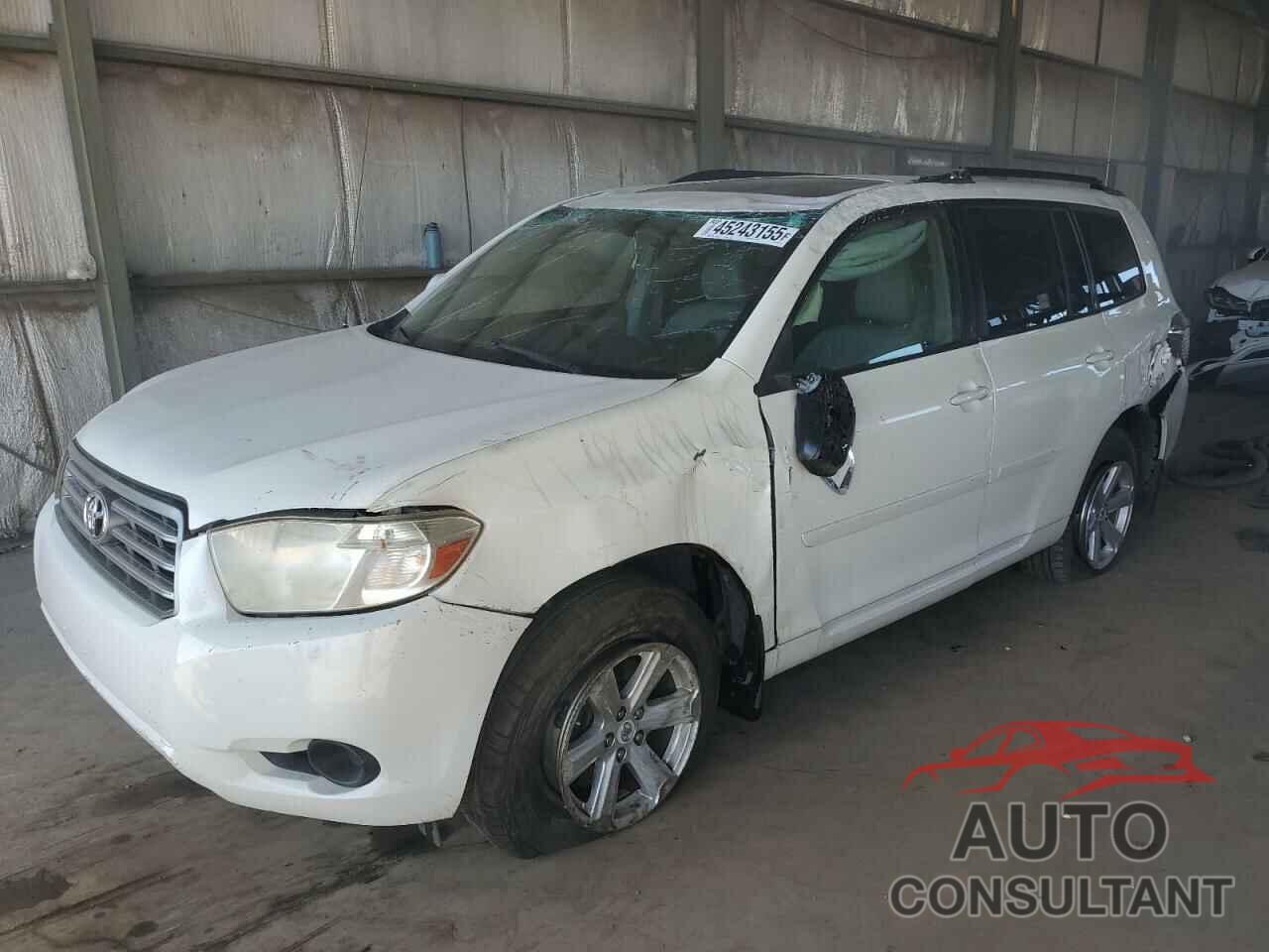 TOYOTA HIGHLANDER 2009 - JTEDS41AX92086733