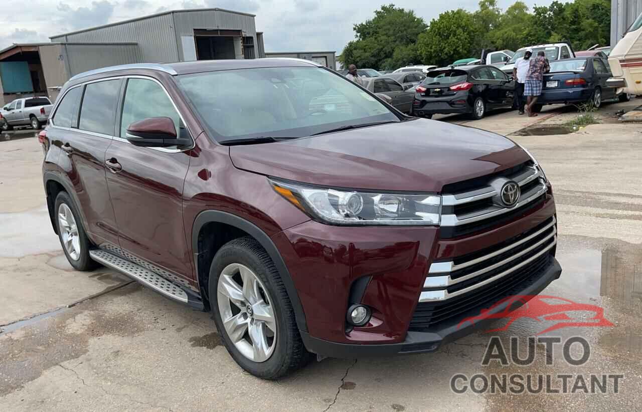 TOYOTA HIGHLANDER 2019 - 5TDYZRFH7KS343253