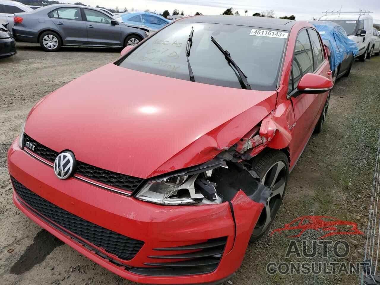 VOLKSWAGEN GTI 2015 - 3VW5T7AU4FM062558