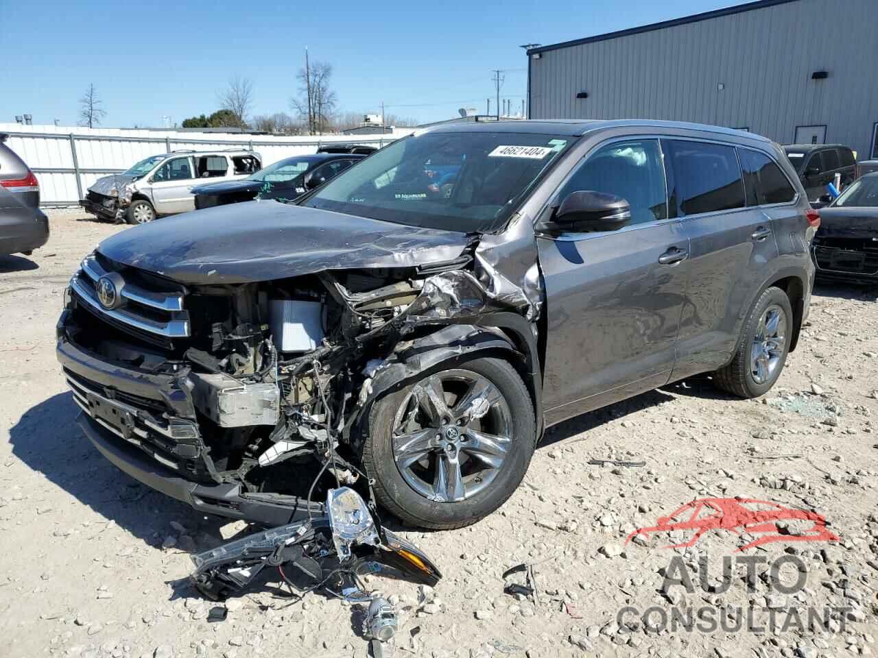 TOYOTA HIGHLANDER 2018 - 5TDDZRFH5JS485128