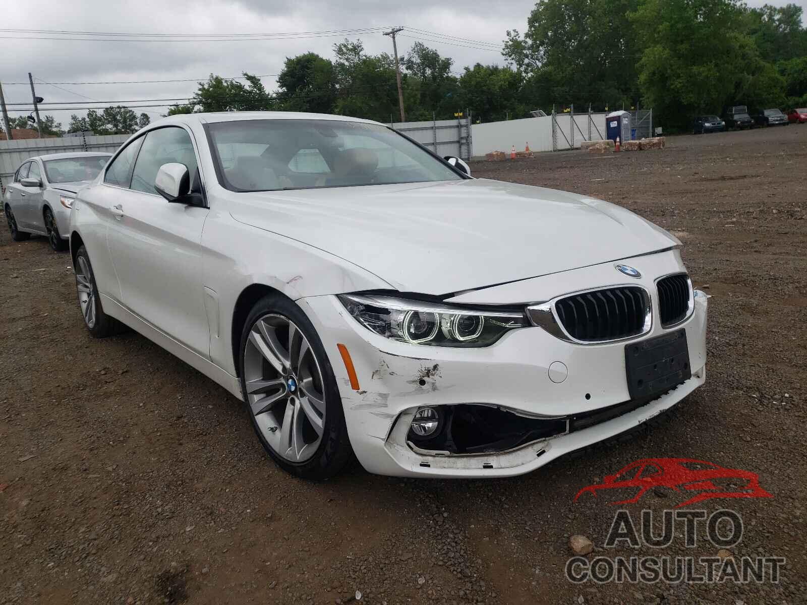 BMW 4 SERIES 2018 - WBA4W5C53JAA49385