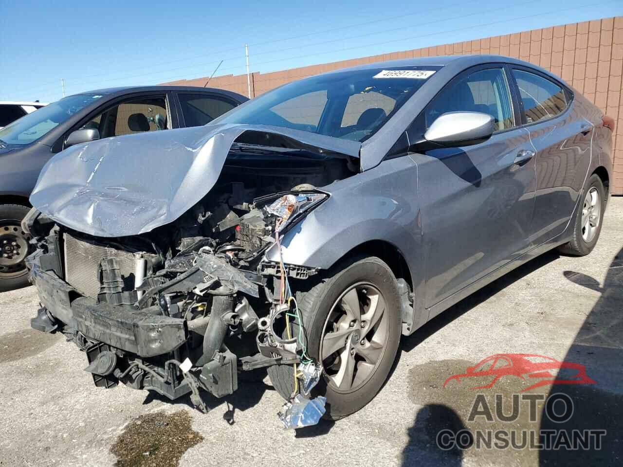 HYUNDAI ELANTRA 2015 - KMHDH4AE6FU223989