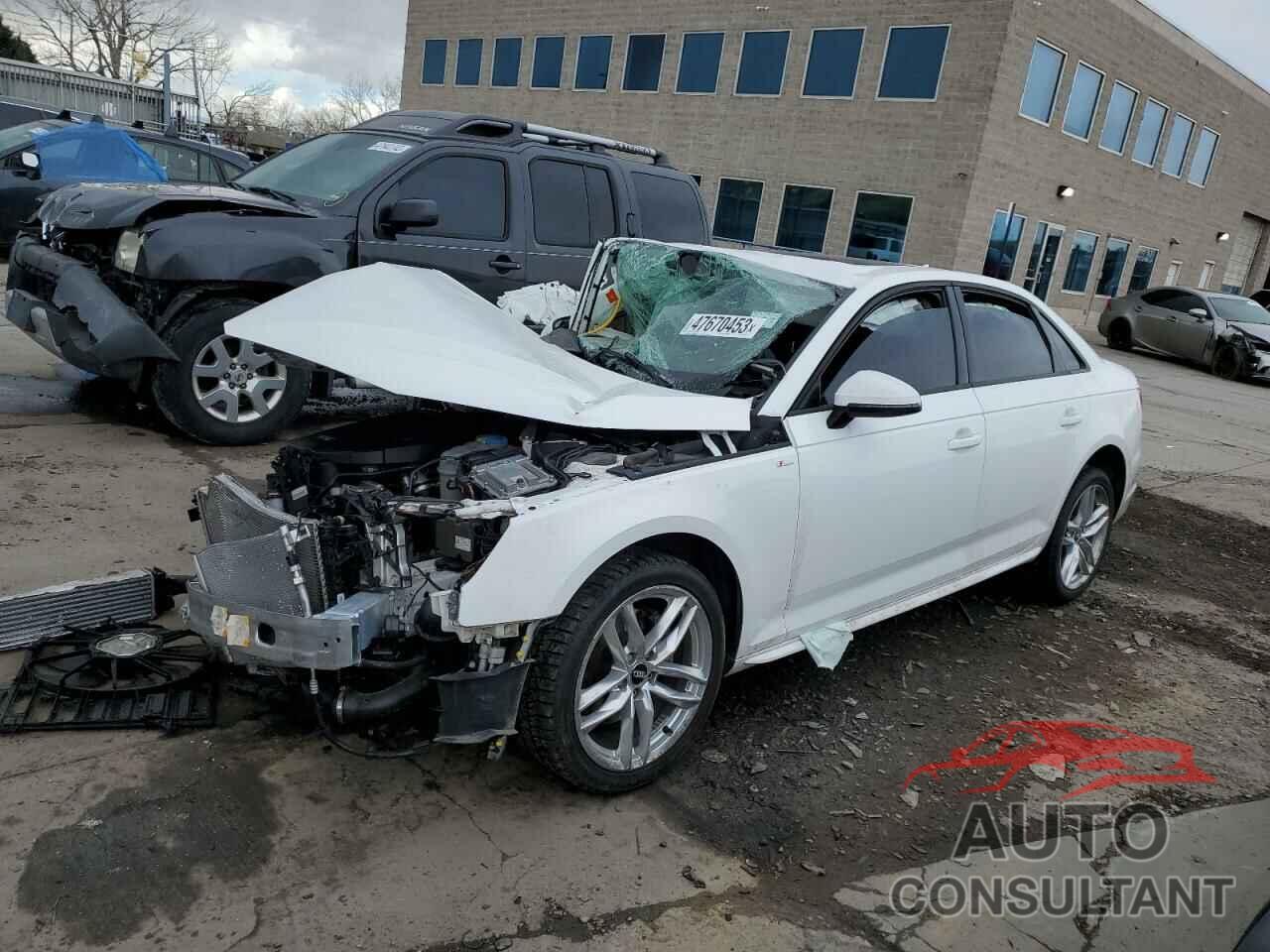 AUDI A4 2017 - WAUKMAF4XHN056519