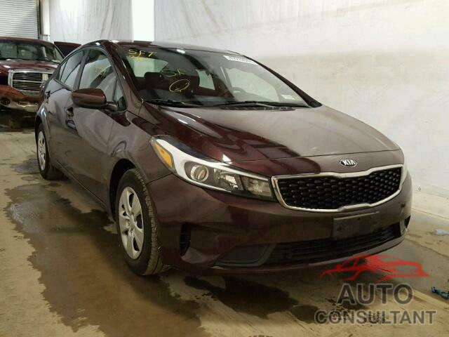 KIA FORTE 2017 - 3KPFL4A75HE078796