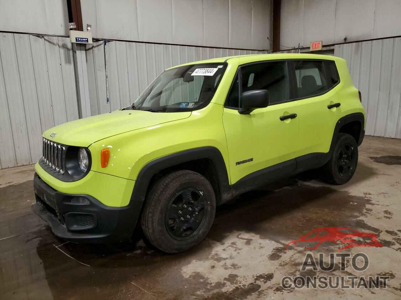 JEEP RENEGADE 2018 - ZACCJBAB6JPJ44800