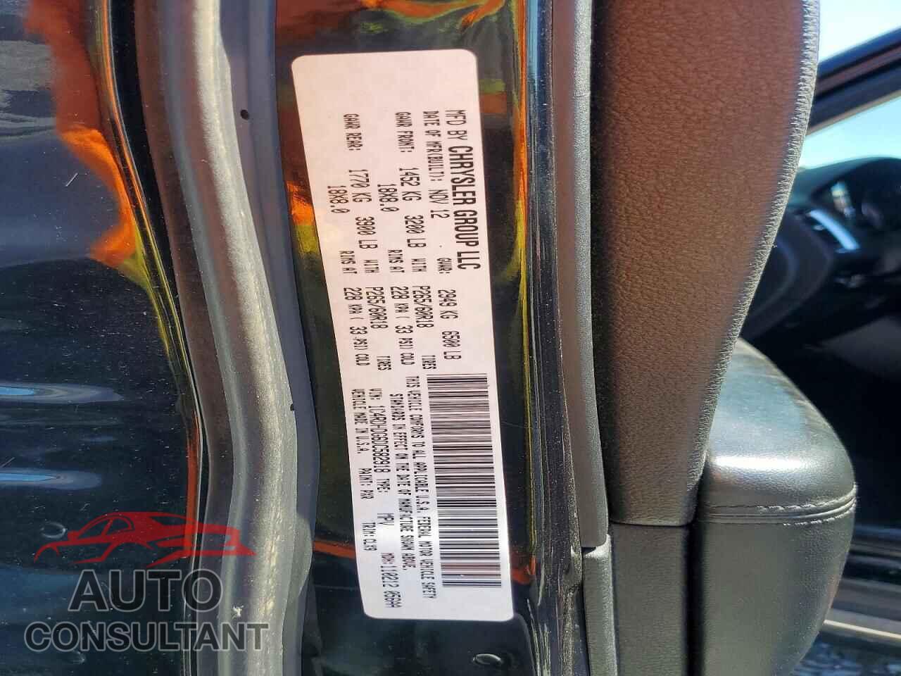 DODGE DURANGO 2013 - 1C4RDHDG6DC582918