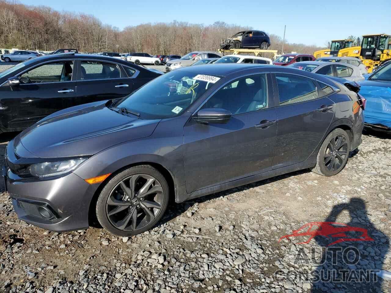 HONDA CIVIC 2019 - 2HGFC2F81KH545182