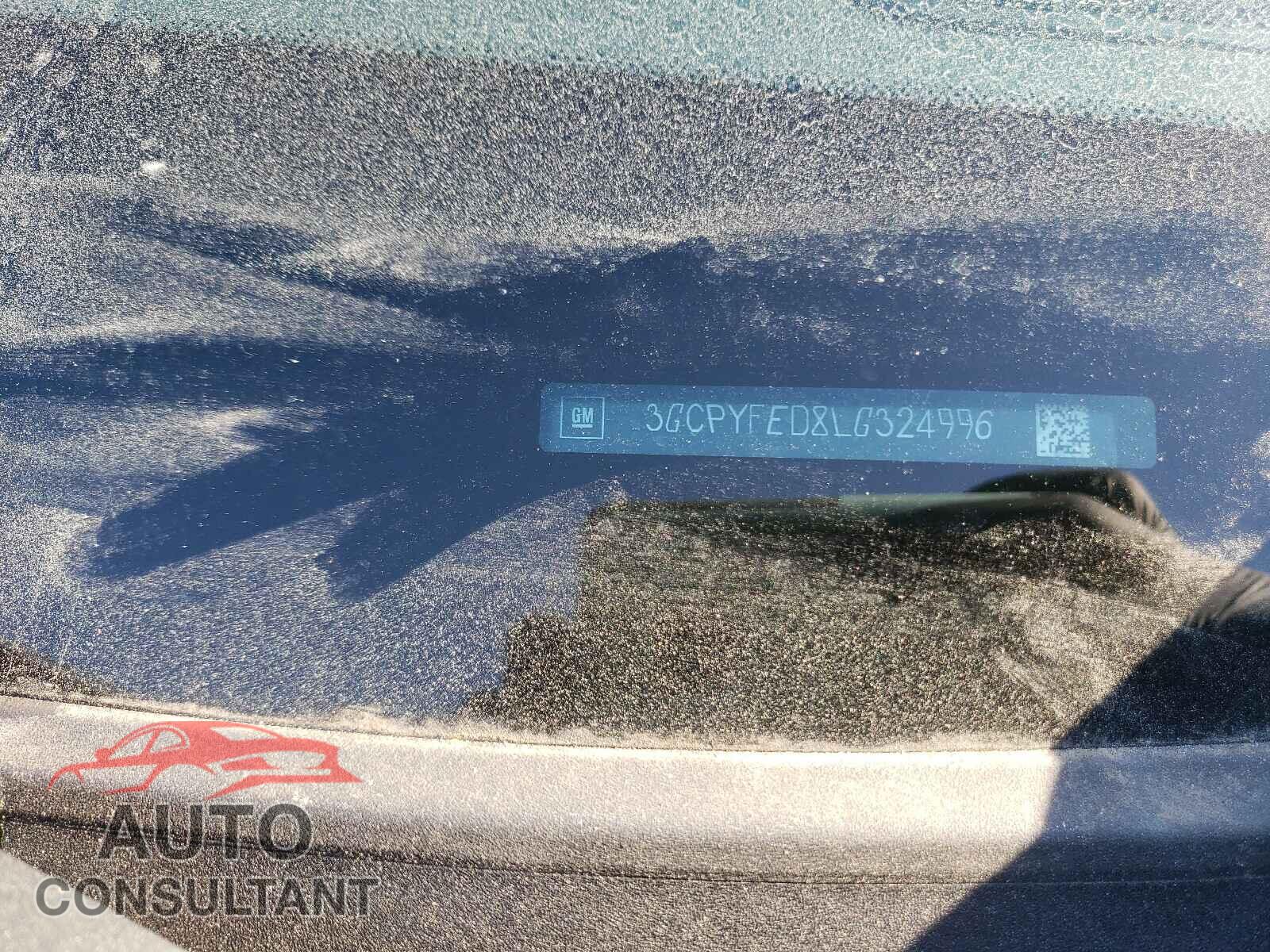 CHEVROLET SILVERADO 2020 - 3GCPYFED8LG324996