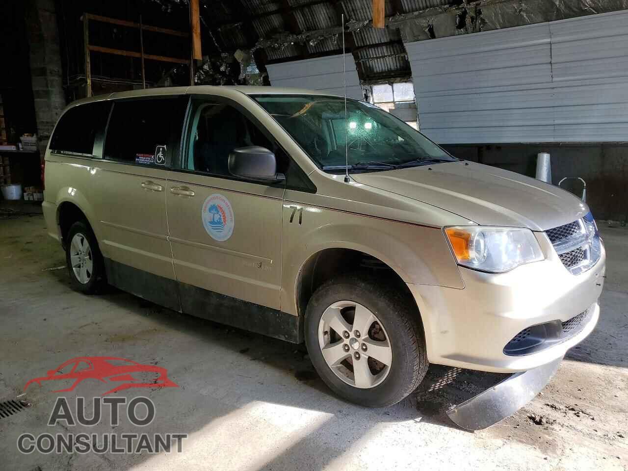 DODGE CARAVAN 2013 - 2C4RDGBG0DR703527