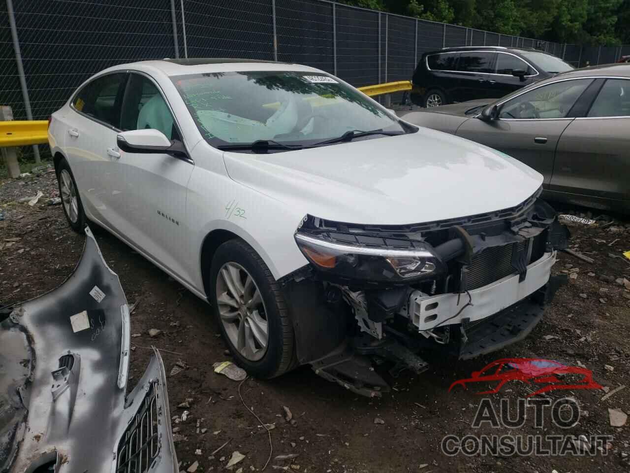 CHEVROLET MALIBU 2017 - 1G1ZE5ST3HF194313
