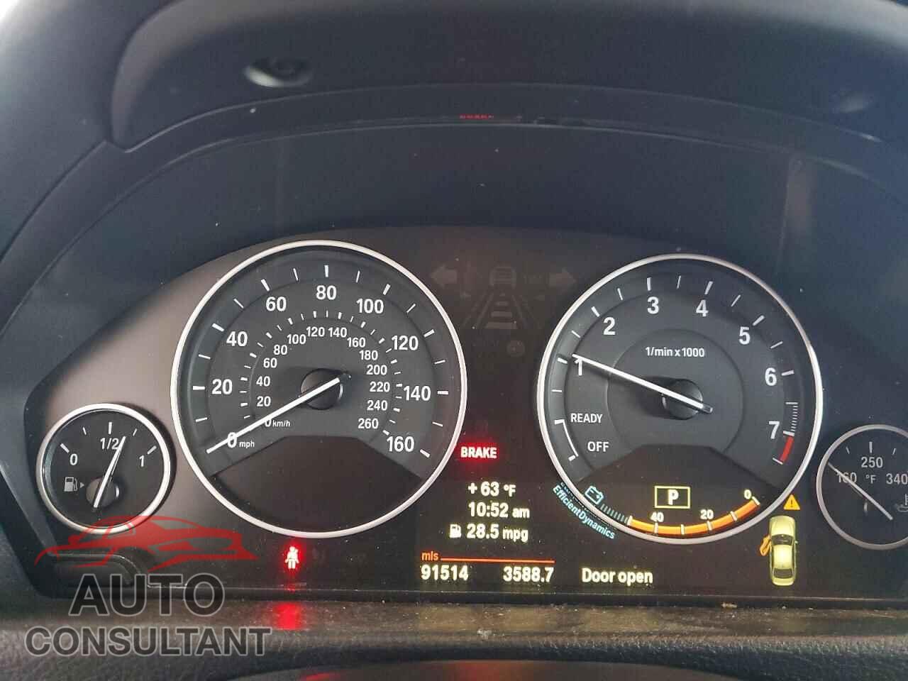 BMW 3 SERIES 2013 - WBA3A5C50DF351778