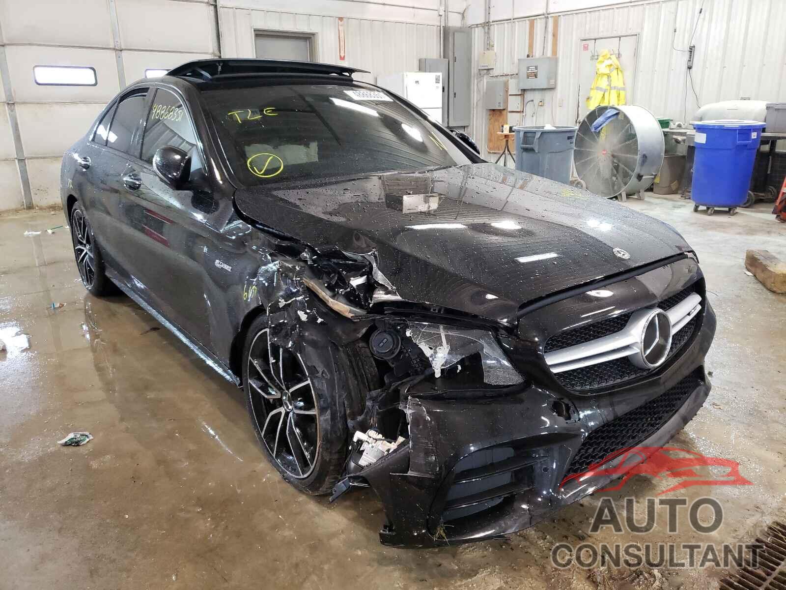MERCEDES-BENZ C-CLASS 2021 - W1KWF6EB0MR617475