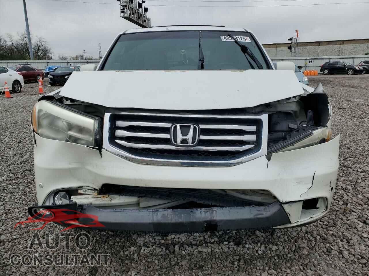 HONDA PILOT 2012 - 5FNYF4H96CB074377