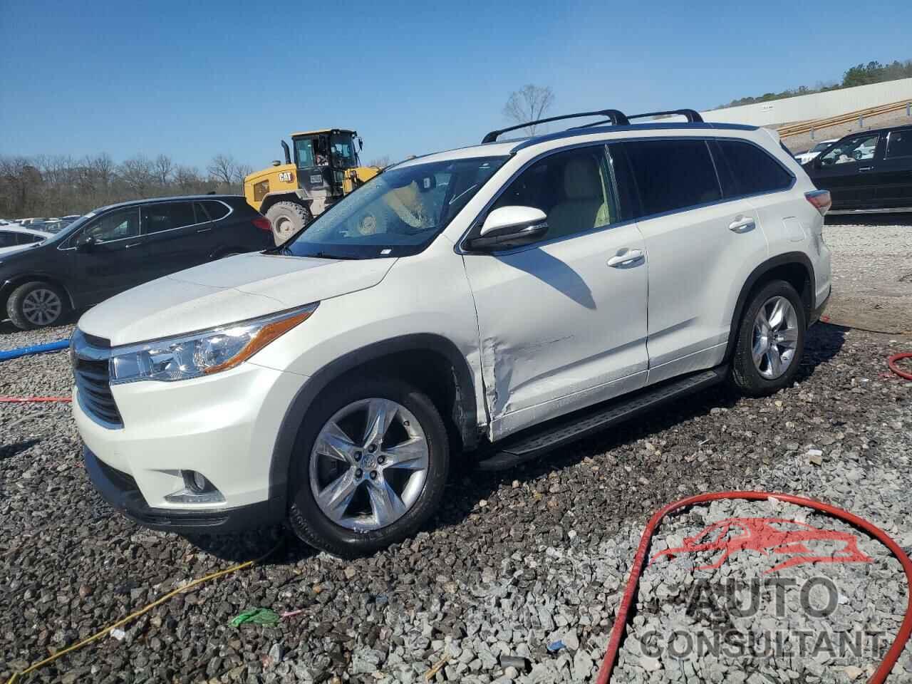 TOYOTA HIGHLANDER 2015 - 5TDYKRFH5FS048565