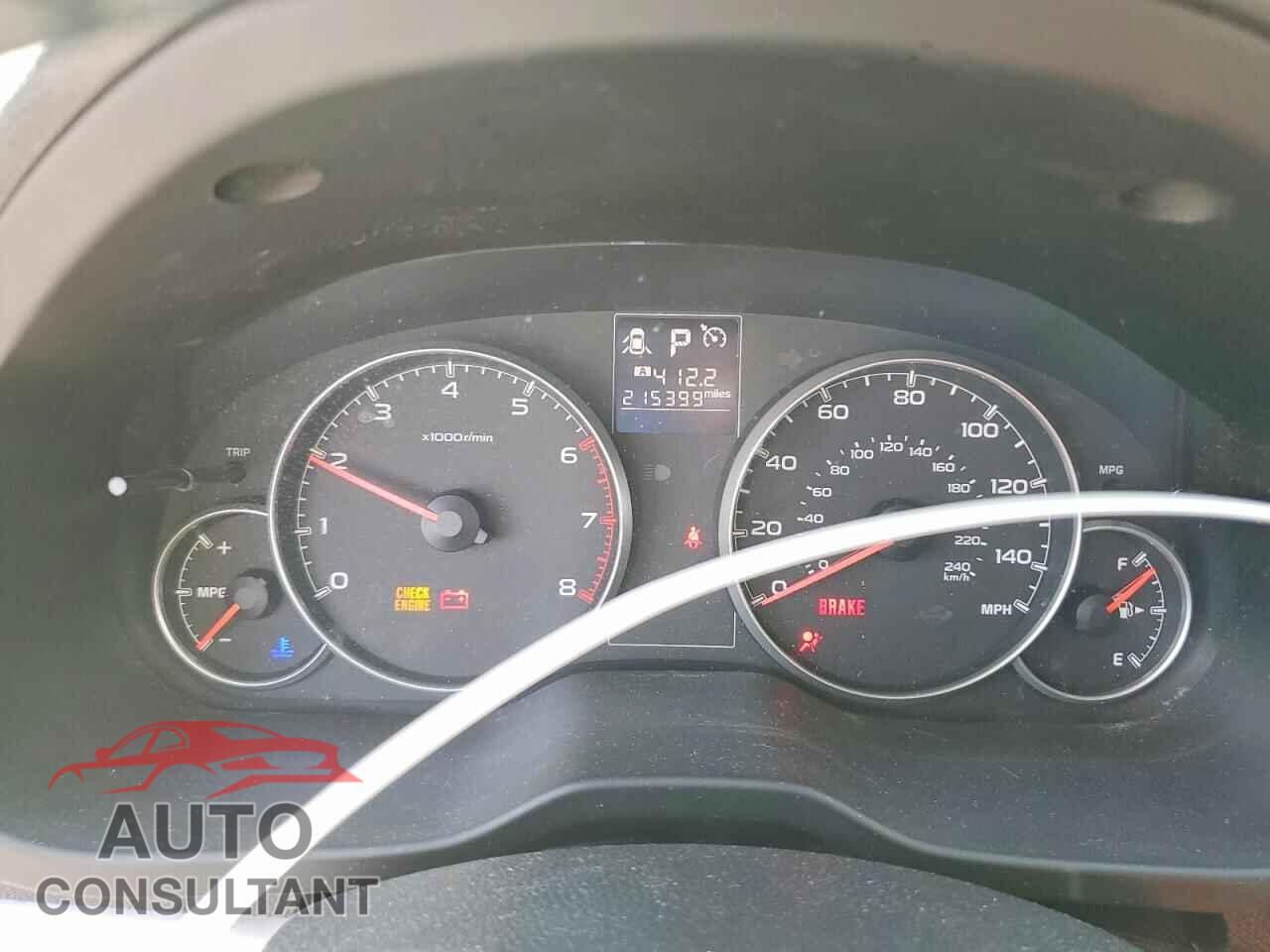 SUBARU OUTBACK 2014 - 4S4BRCCC0E3273608