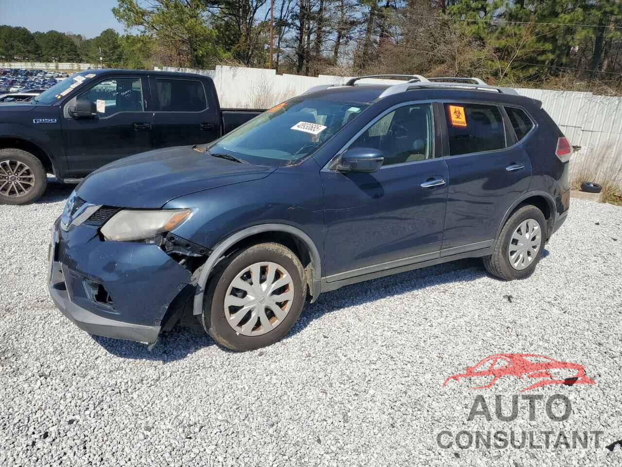 NISSAN ROGUE 2016 - KNMAT2MT1GP662926