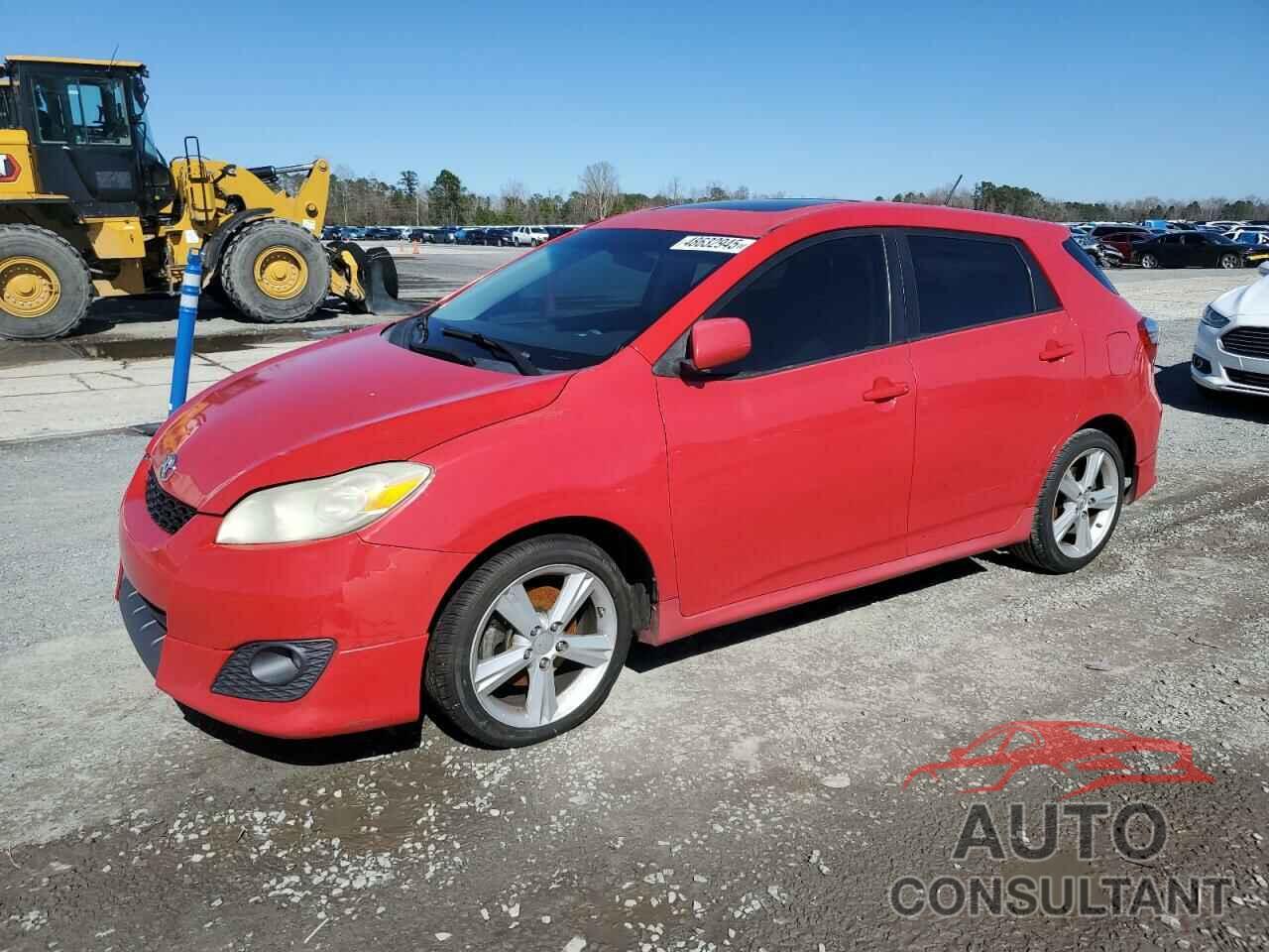 TOYOTA COROLLA 2009 - 2T1KE40EX9C012284