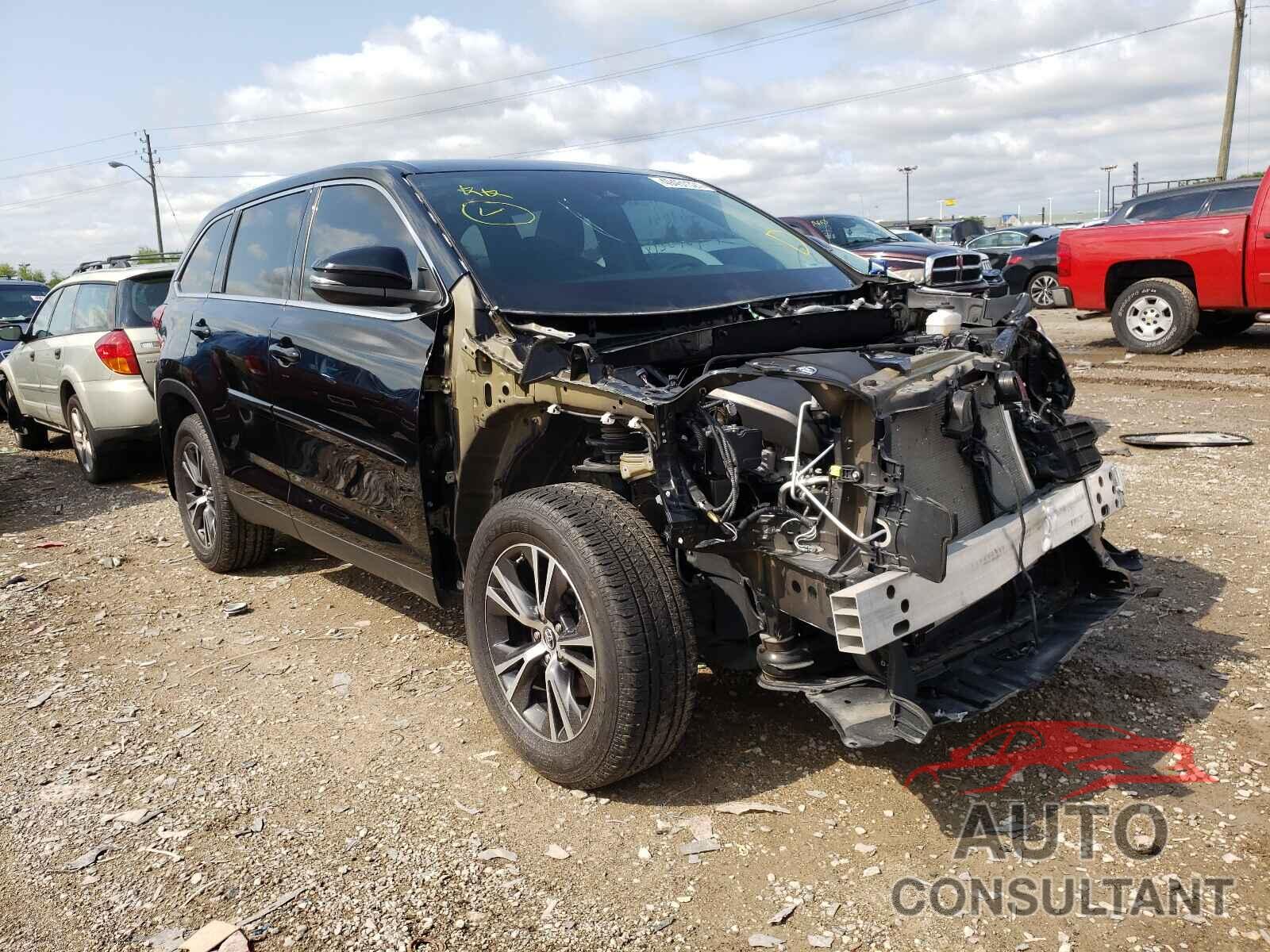 TOYOTA HIGHLANDER 2019 - 5TDBZRFH1KS966311