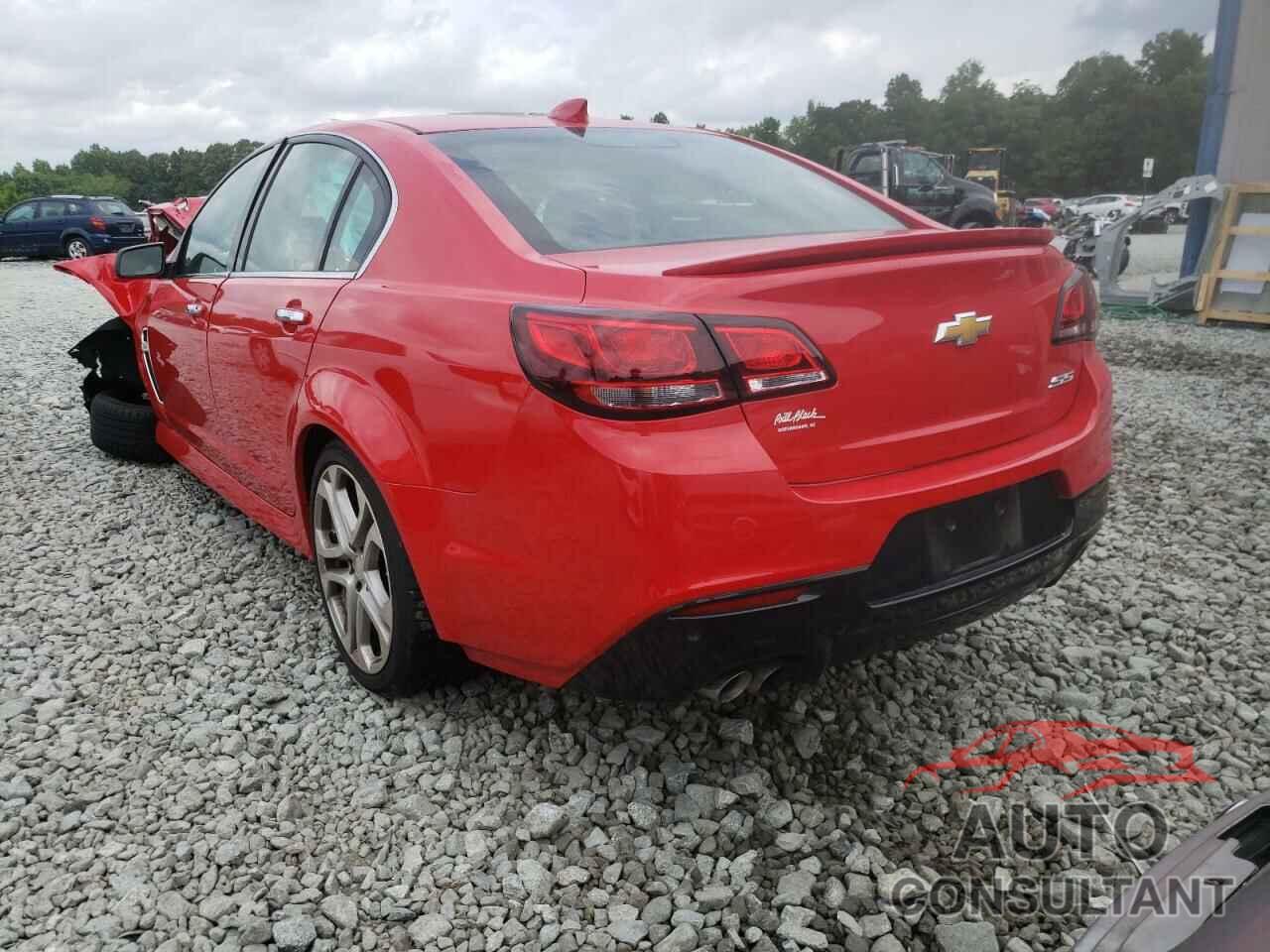 CHEVROLET ALL OTHER 2016 - 6G3F15RW9GL214301