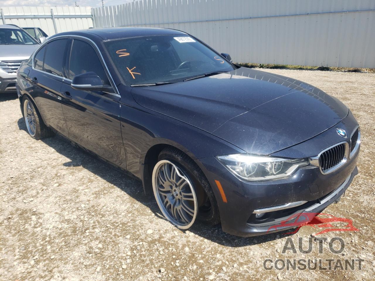 BMW 3 SERIES 2016 - WBA8E3G55GNU00637