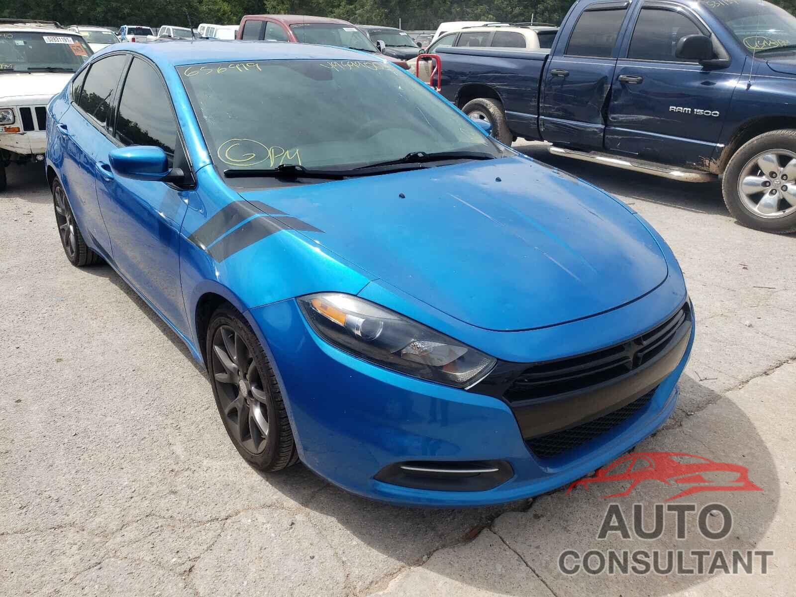 DODGE DART 2016 - 1C3CDFAAXGD656919