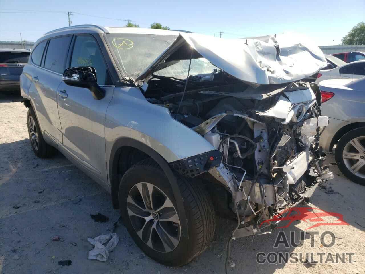 TOYOTA HIGHLANDER 2021 - 5TDGZRBH5MS073623