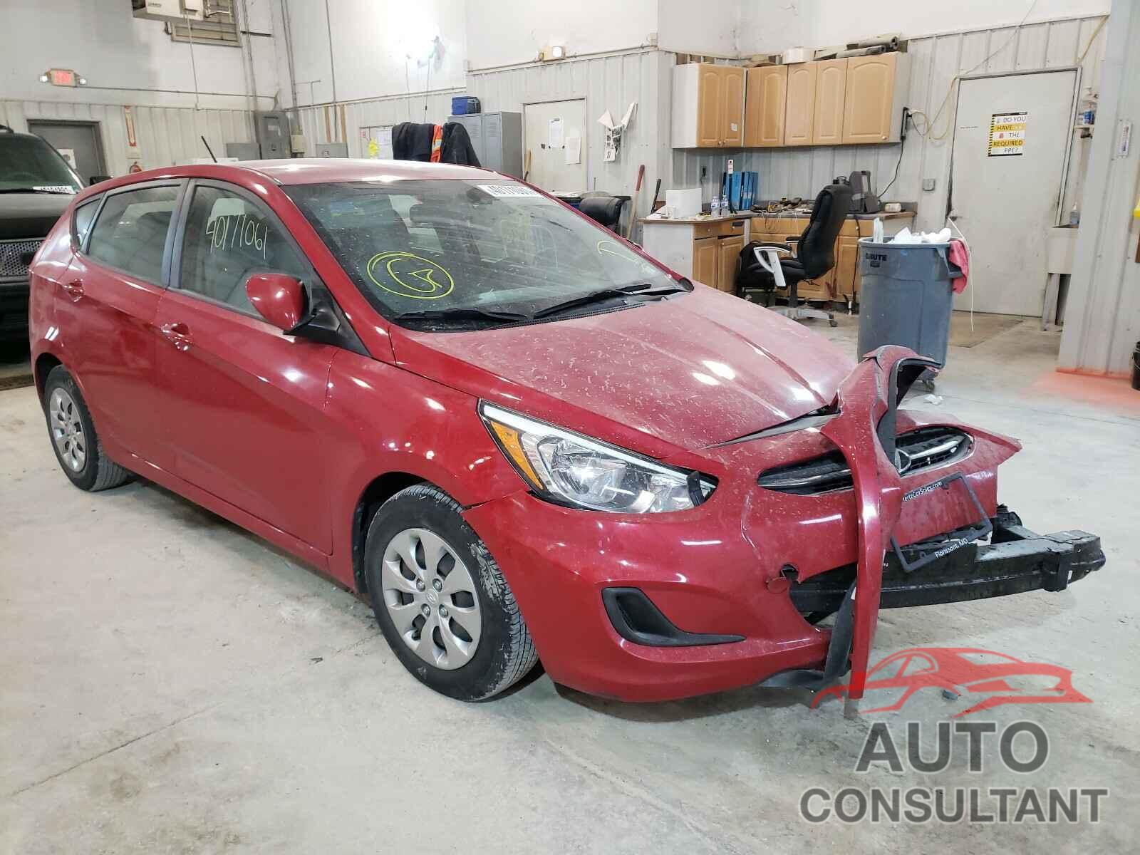 HYUNDAI ACCENT 2017 - KMHCT5AE7HU326244