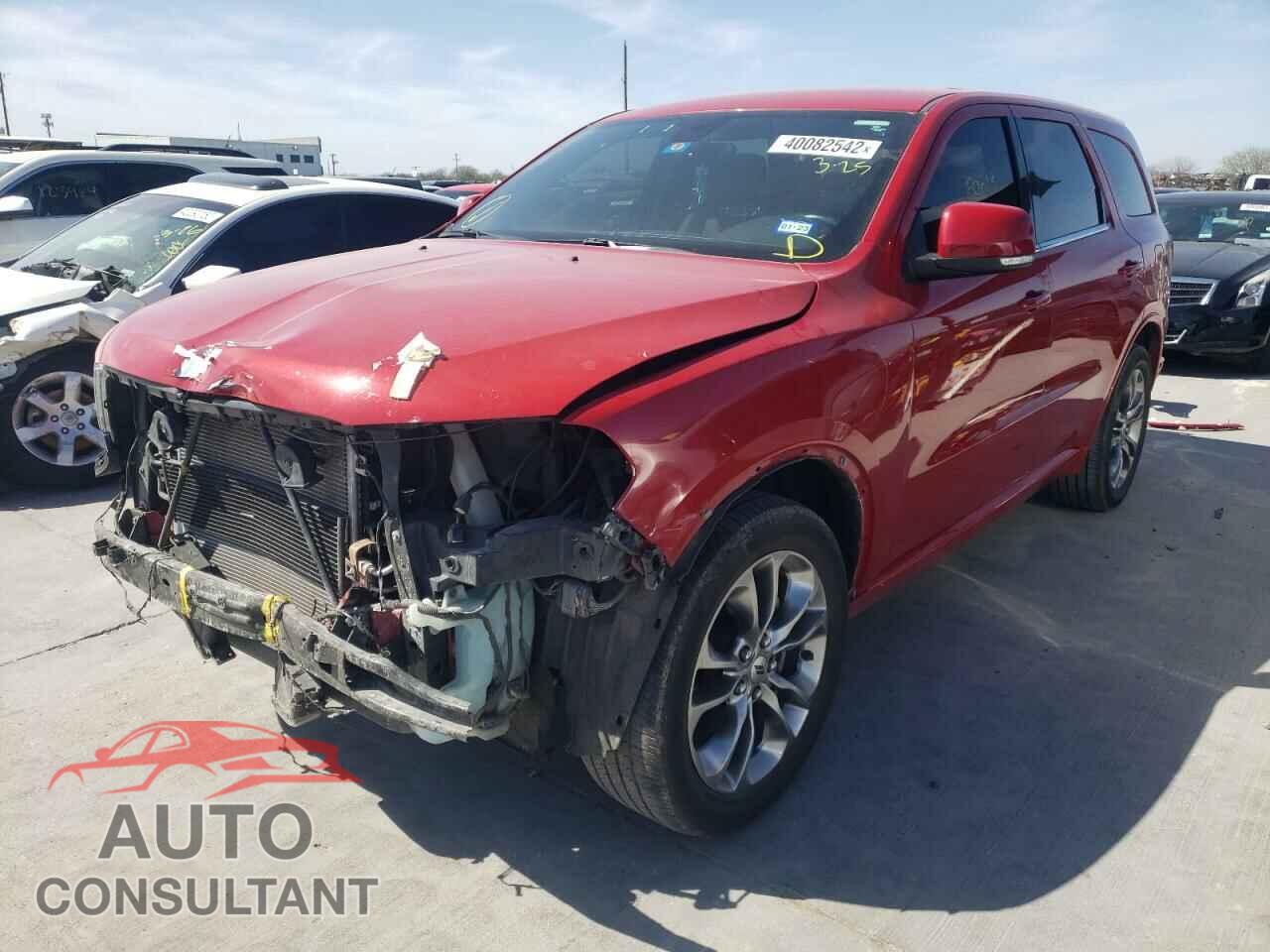 DODGE DURANGO 2019 - 1C4RDHDGXKC721221