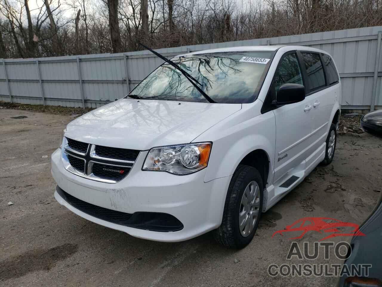 DODGE CARAVAN 2016 - 2C7WDGBG6GR396486