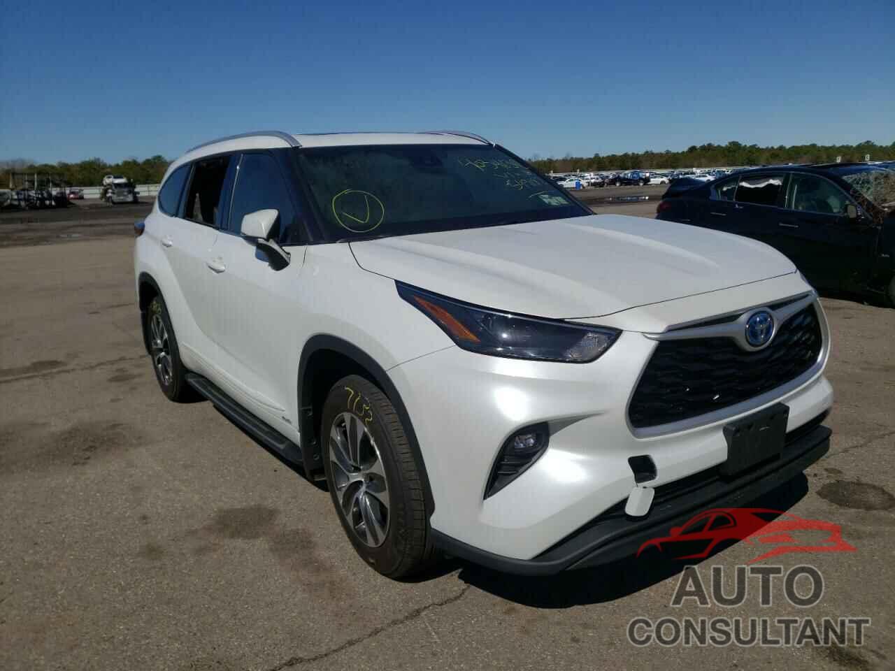 TOYOTA HIGHLANDER 2022 - 5TDGBRCH9NS549182
