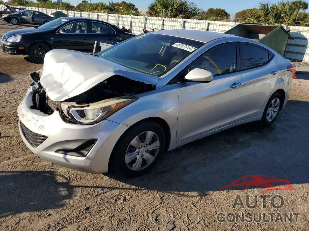 HYUNDAI ELANTRA 2016 - 5NPDH4AE7GH664577