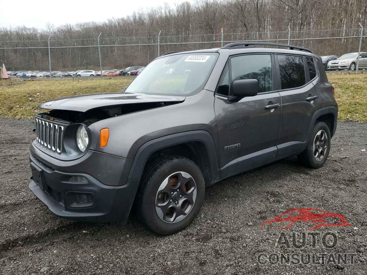 JEEP RENEGADE 2016 - ZACCJBAT8GPE32077