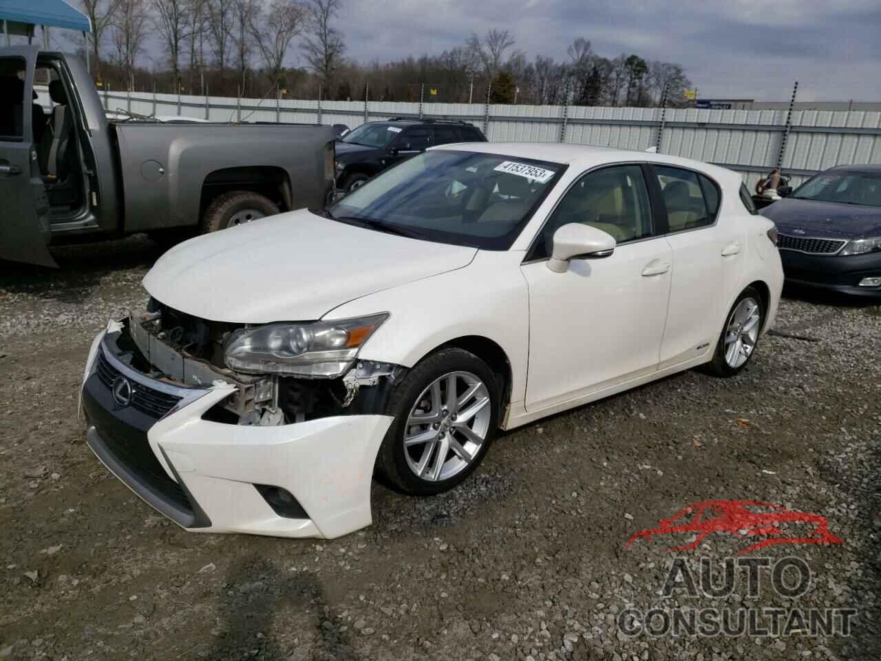 LEXUS CT 200 2017 - JTHKD5BH6H2292927