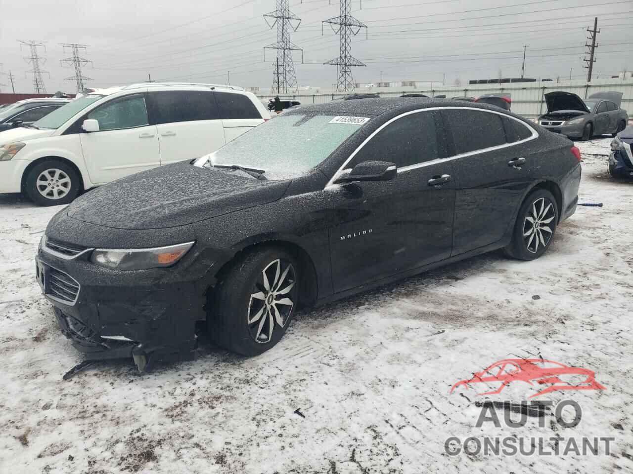 CHEVROLET MALIBU 2017 - 1G1ZE5ST4HF182400