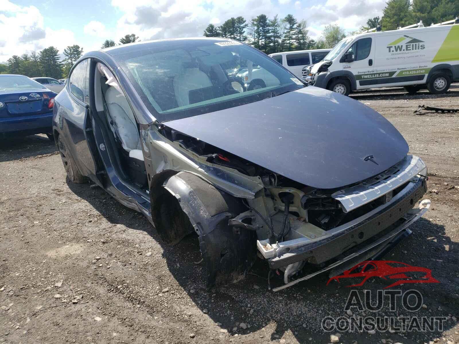 TESLA MODEL Y 2021 - 5YJYGDEE4MF078993
