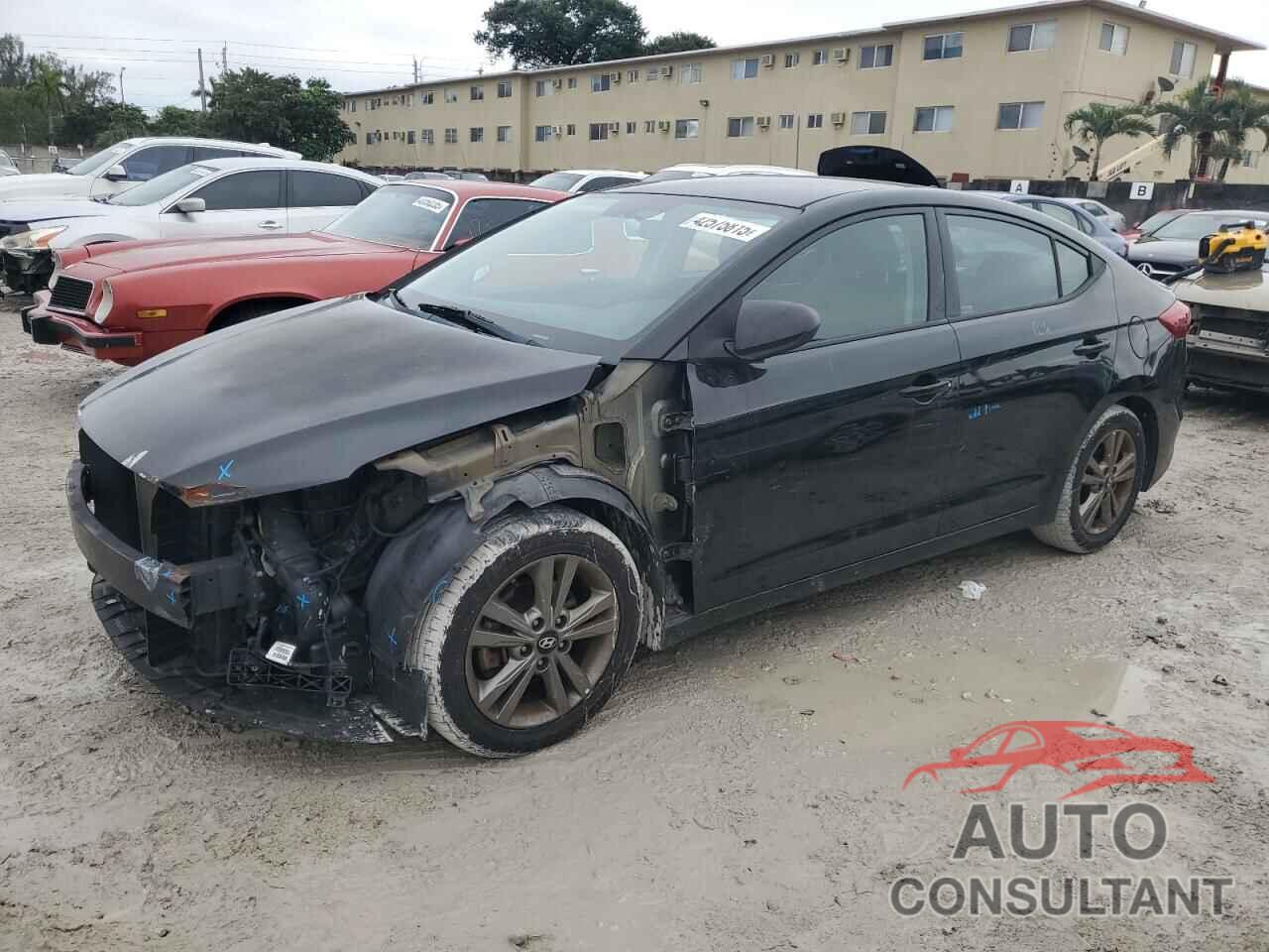 HYUNDAI ELANTRA 2018 - 5NPD84LF3JH370011