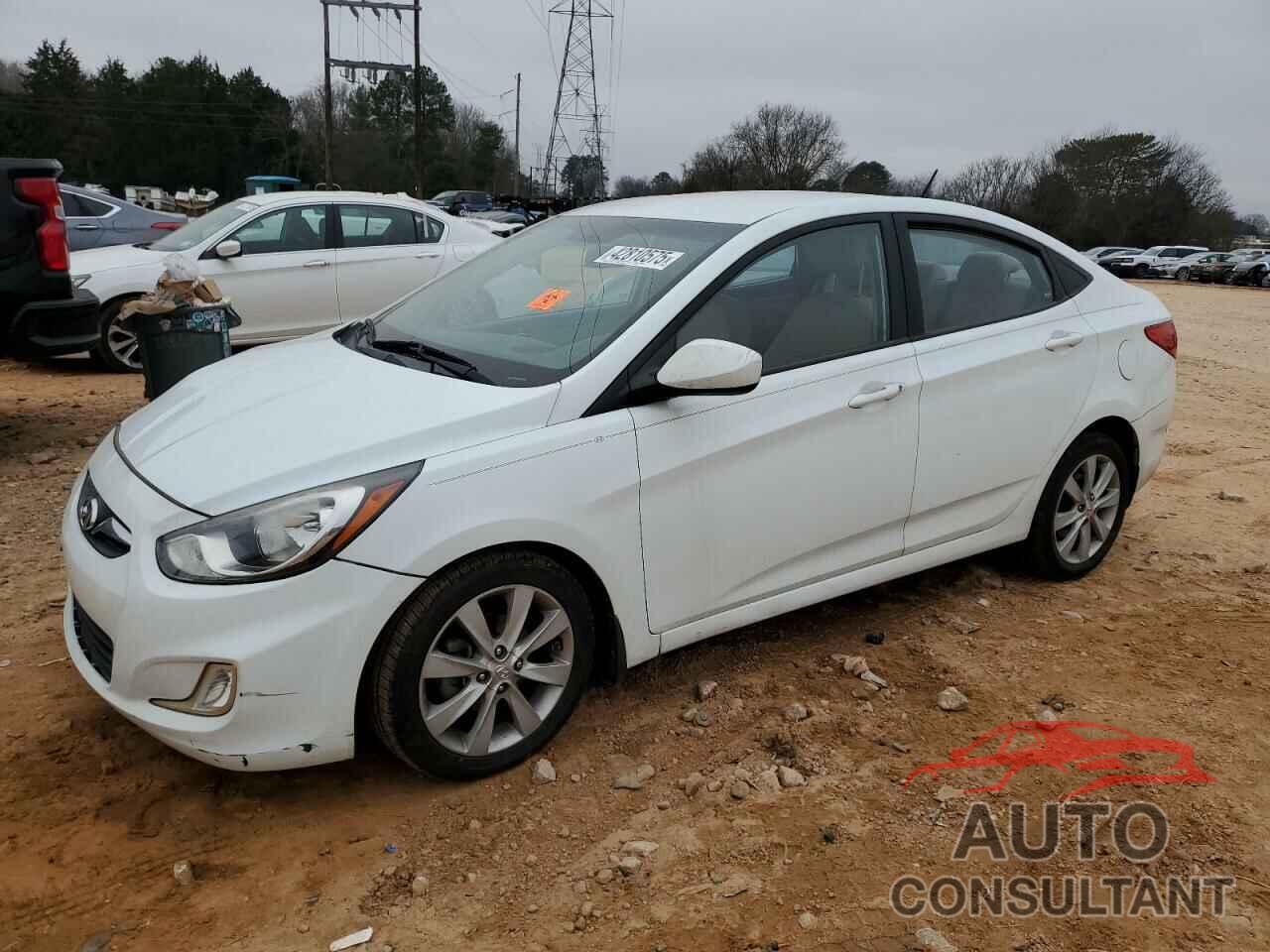 HYUNDAI ACCENT 2013 - KMHCU4AE2DU305738