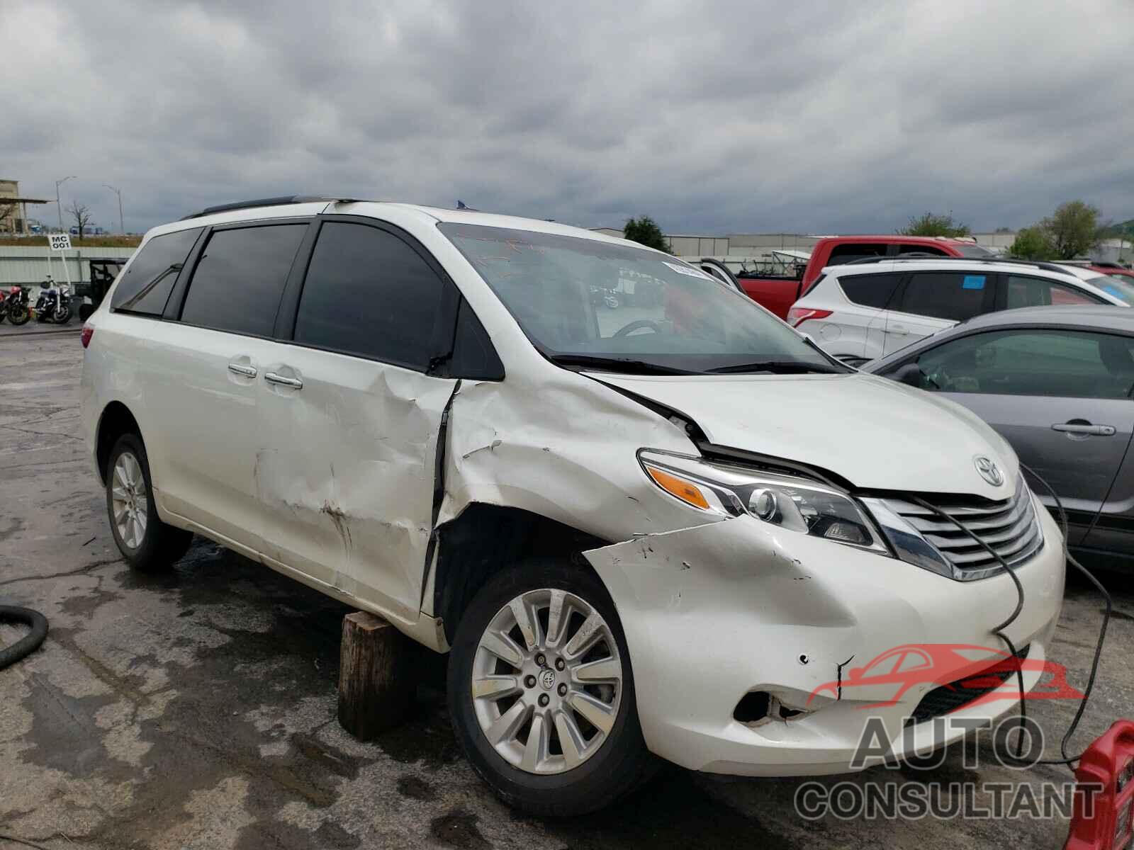 TOYOTA SIENNA 2016 - 5TDYK3DC7GS733799