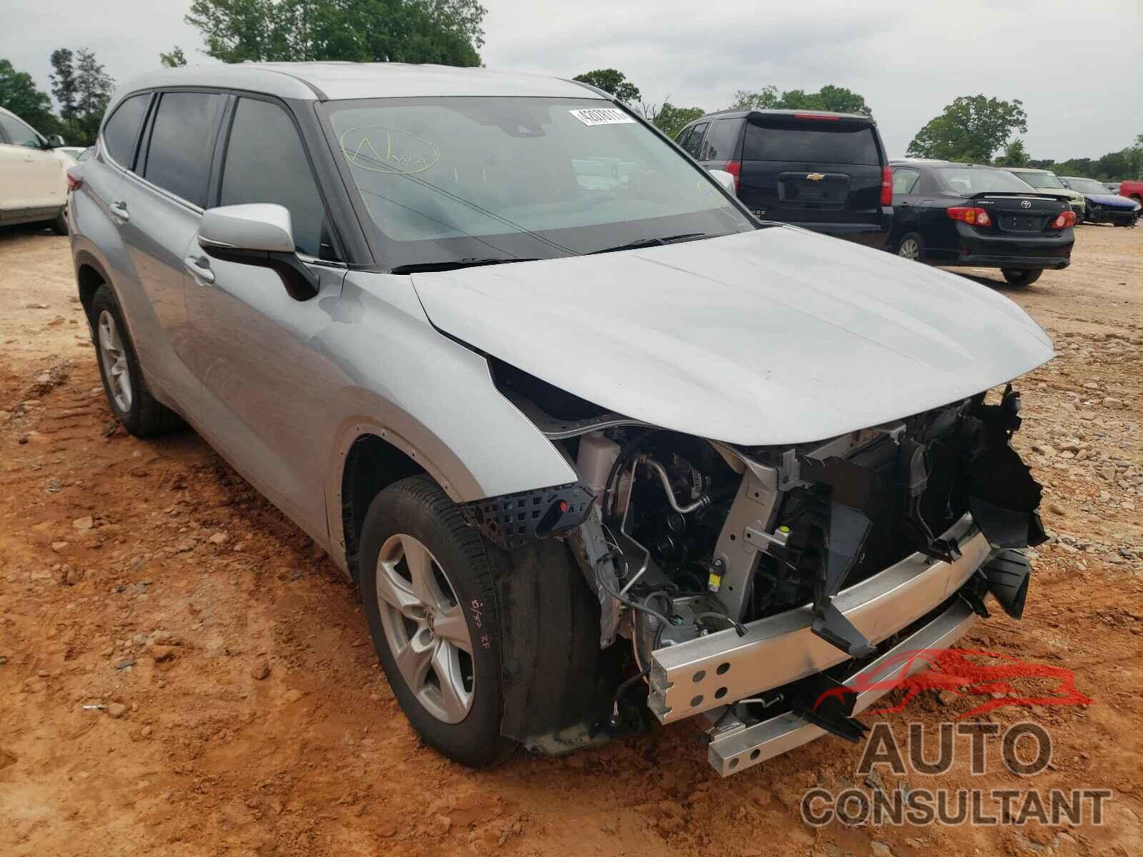 TOYOTA HIGHLANDER 2020 - 5TDCZRAH7LS501979