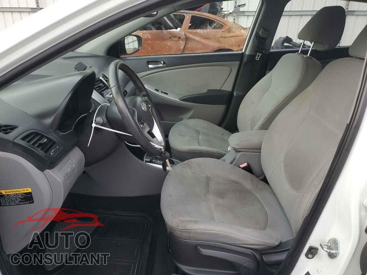 HYUNDAI ACCENT 2012 - KMHCU5AE2CU032787