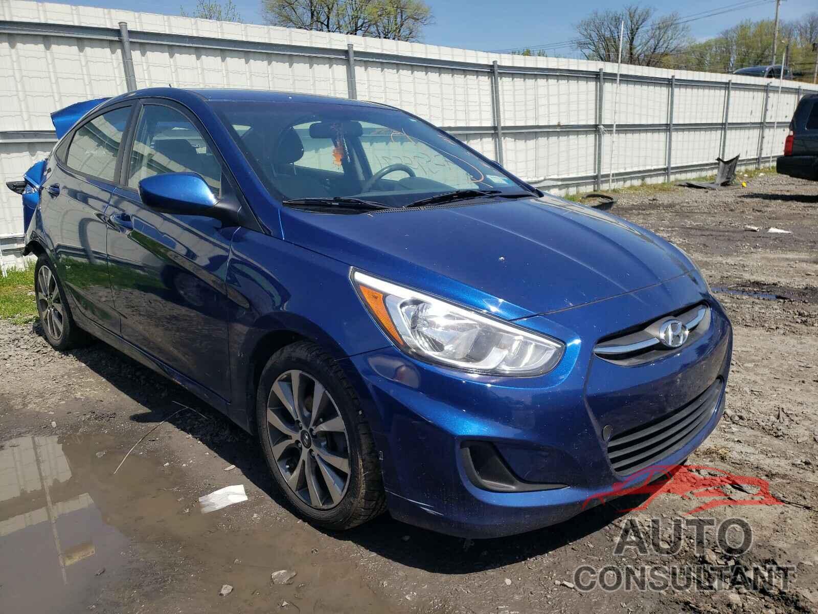 HYUNDAI ACCENT 2017 - KMHCT4AE9HU270012