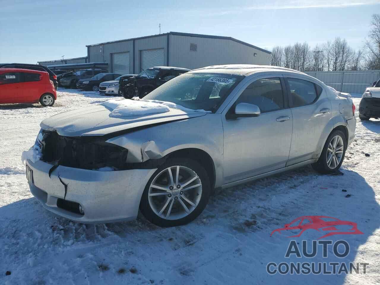 DODGE AVENGER 2012 - 1C3CDZCB0CN125921