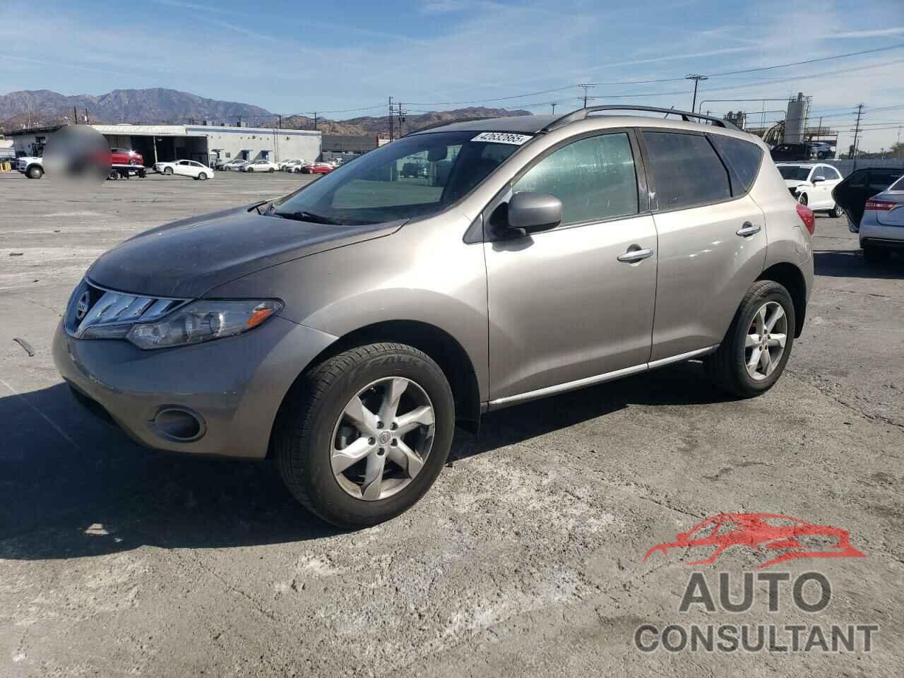 NISSAN MURANO 2009 - JN8AZ18U49W105436