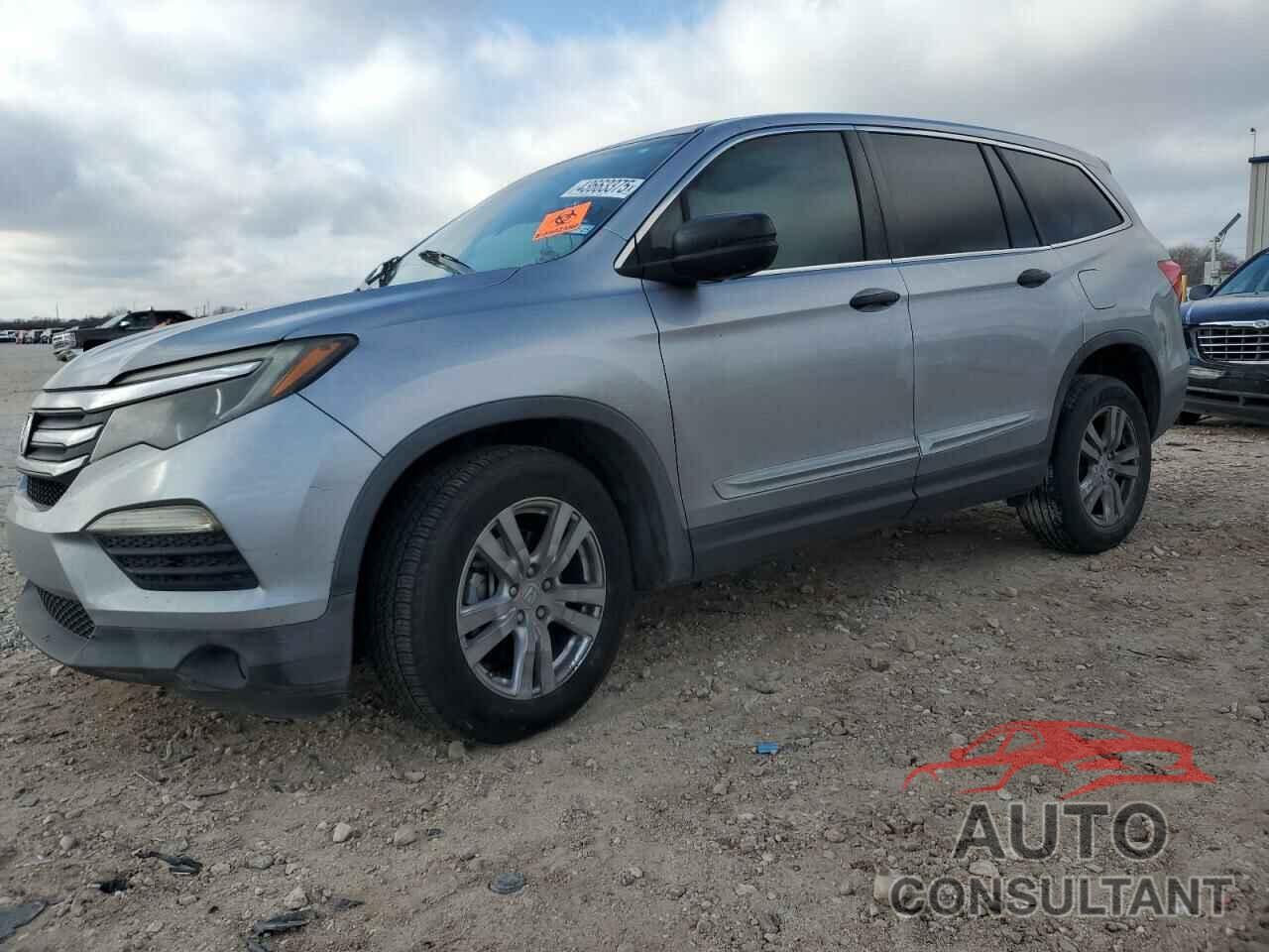 HONDA PILOT 2017 - 5FNYF5H13HB001037