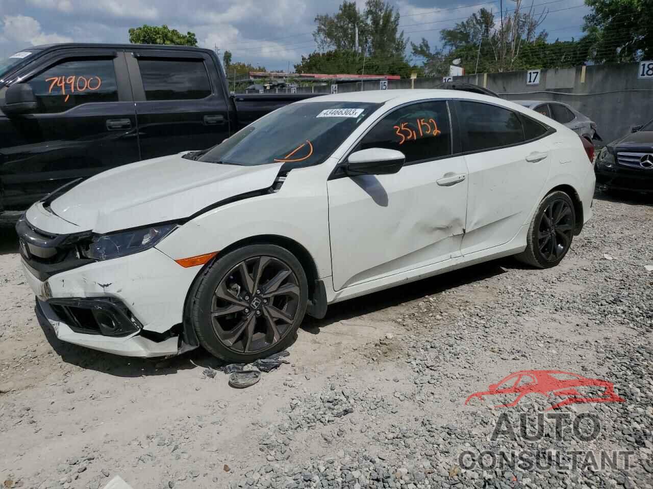 HONDA CIVIC 2020 - 2HGFC2F84LH522044