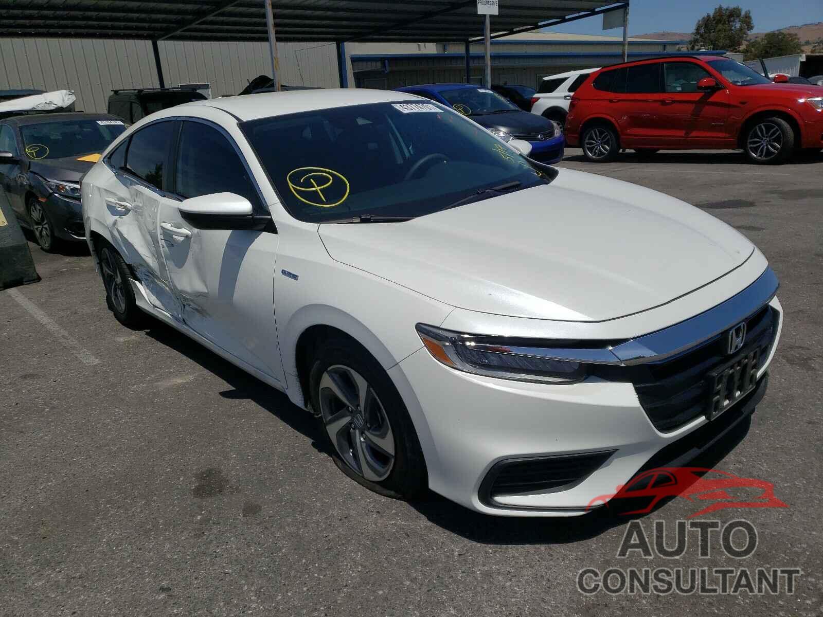 HONDA INSIGHT 2019 - 19XZE4F14KE010749